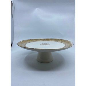 Vintage Milbern Fine China Cake Stand 22ct Gold